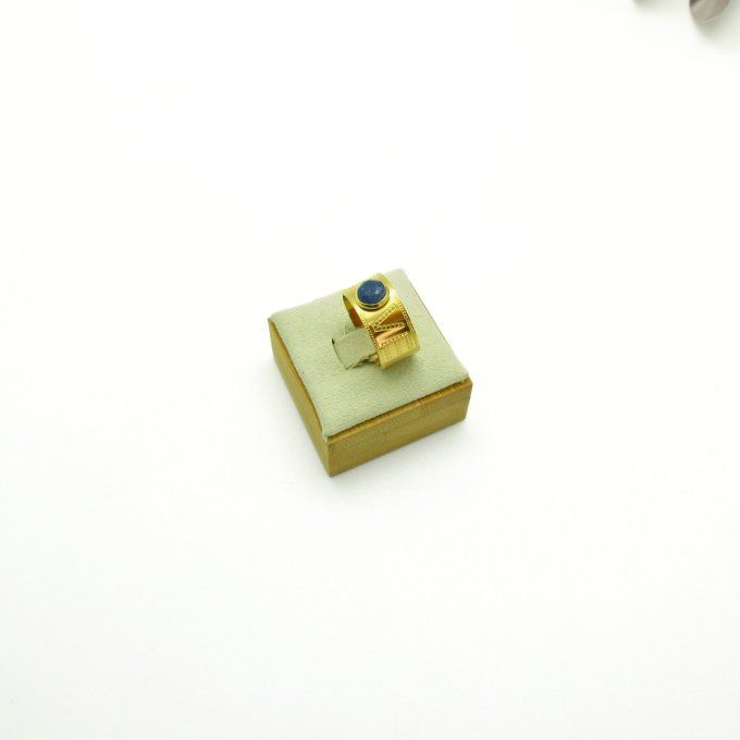 BAGUE LOVE LAPIS LAZULI