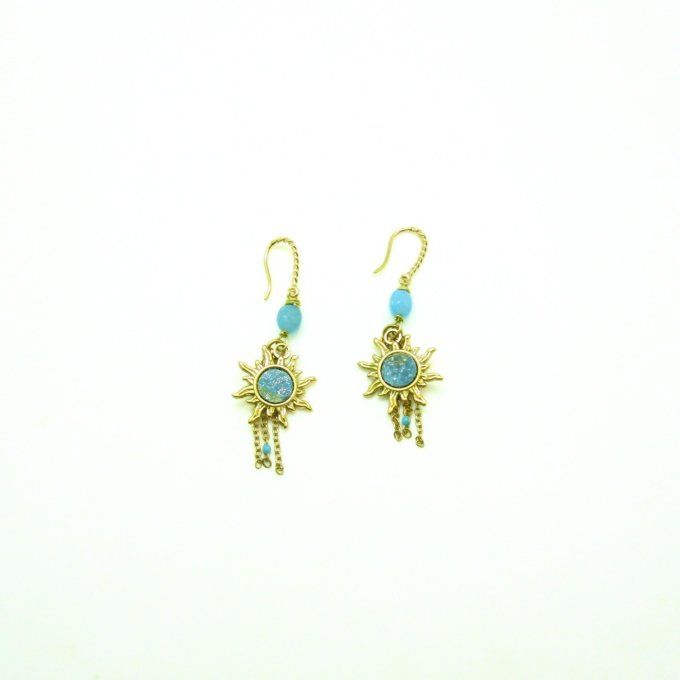 BOUCLES SUNRISE TURQUOISES