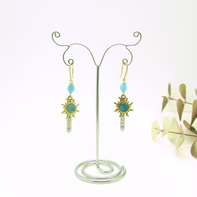 BOUCLES SUNRISE TURQUOISES